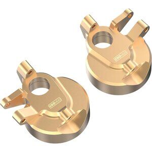 COOWOO Brass RC Steering Knuckles, 6.7oz Inner Portal Covers Front Steering Knuk